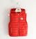 Gilet bambino in nylon ido			ROSSO-2256