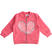 Felpa bambina 100% cotone con cuore ido ROSA-2325