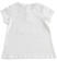 T-shirt bambina maniche corte  con stampa grafica ido BIANCO-0113_back