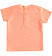 T-shirt neonato modello unisex con dolce stampa ido ARANCIO-ANTRACITE-8184_back
