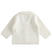 Cardigan neonato in tricot 100% cotone con taschino ido PANNA-0112_back