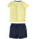 Completo bambino t-shirt e pantalone in jersey stretch - 44072 ido GIALLO-1415 back