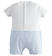 Pagliaccetto neonato con ippopotamo ido AZZURRO-3862 back
