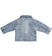 Giacca jeans neonato in denim stretch con ricamo ido STONE BLEACH-7350_back