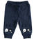 Pantalone neonato in 100% cotone con applicazioni ido NAVY-3854