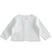 Cardigan neonata con cuori in tricot 100% cotone ido BIANCO-0113_back