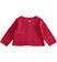 Cardigan neonata con cuori in tricot 100% cotone ido CILIEGIA CHERRY-2661_back