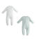 Kit Tutine neonato con piedini in jersey stretch ido BIANCO-0113_back