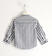 Camicia coreana bambino fantasia rigata con pochette ido NAVY-3854 back