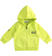 Felpa bambino 100% cotone con zip e cappuccio ido			VERDE CHIARO-5242
