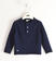 Maglia bambino 100% cotone in tricot con taschino ido			NAVY-3854