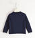 Maglia bambino 100% cotone in tricot con taschino ido NAVY-3854_back