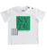 T-shirt bambino con stampa 100% cotone ido			BIANCO-0113