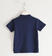 T-shirt per bambino con taschino e bottoni colorati ido NAVY-3854_back