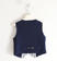 Gilet bambino in 100% cotone piquet ido NAVY-3854 back