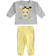 Completo sportivo bambina due pezzi felpa e pantaloni ido GRIGIO MELANGE-8992