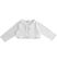 Cardigan bambina con ruches ido			BIANCO-0113