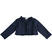 Cardigan bambina con ruches ido			NAVY-3854