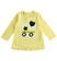 Maglietta bambina con paillettes reversibili ido GIALLO-1454