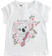 T-shirt bambina in 100% cotone con koala ido			BIANCO-0113