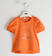 T-shirt bambina in jersey stretch con orsetto glitter ido ARANCIO-1865
