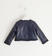 Giubbino bambina in tessuto lucido ido NAVY-3854 back