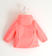 Giubbotto bambina antivento in nylon cambia colore ido ORANGE FLUO-ORANGE-6SY3 back