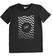 T-shirt bambino in 100% cotone stampa 7th avenue ido NERO-0658
