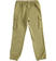 Pantaloni cargo bambino in satin stretch di cotone ido GREEN-5533_back