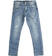 Pantalone jeans bambino in denim stretch ido SOVRATINTO ECRU-7200