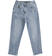 Pantaloni bambina in denim a vita alta ido STONE BLEACH-7350