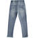 Pantaloni slim fit bambina in denim super stretch ido STONE BLEACH-7350_back