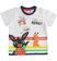 T-shirt 100% cotone con Bing e Flop ido BIANCO-0113