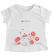 T-shirt neonata 100% cotone con grafiche diverse ido			BIANCO-ROSSO-8025