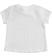 T-shirt neonata 100% cotone con grafiche diverse ido BIANCO-ROSSO-8025_back
