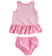 Abito neonata mare con pesciolino linea beachwear ido BIANCO-ROSA-6TD3 back