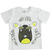 T-shirt bambino maniche corte 100% cotone ido BIANCO-0113