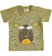T-shirt bambino maniche corte 100% cotone ido GREEN-5533