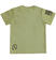 T-shirt bambino in 100% cotone con doppia tasca ido GREEN-5533_back