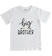 T-shirt bambino in 100% cotone con stampe grafiche ido			BIANCO-0113