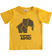 T-shirt bambino in 100% cotone con stampe grafiche ido			OCRA-1536