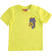 T-shirt  bambino Emoji 100% cotone ido			VERDE CHIARO-5242