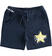 Pantalone corto con stella per bambino ido			NAVY-3854