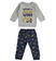 Pigiama bambino in 100% cotone con grafiche diverse ido			GRIGIO MELANGE-8992