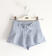 Pantaloni bambina corti fantasia a righe 100% cotone ido AVION-3642