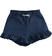 Shorts bambina in felpa con ruches ido NAVY-3854