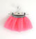 Gonna tulle bambina con elastico lurex ido FUXIA FLUO-5837