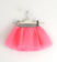 Gonna tulle bambina con elastico lurex ido FUXIA FLUO-5837 back