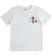 T-shirt 100% cotone per bambino tema riders ido BIANCO-0113