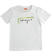 T-shirt per bambino stampa Emoji diverse ido BIANCO-0113